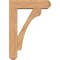 Ekena Millwork Legacy Craftsman Smooth Bracket w/ Offset Brace, Western Red Cedar, 7 1/2"W x 28"D x 40"H BKT0806X28X40LEC04SWR - alternate 2